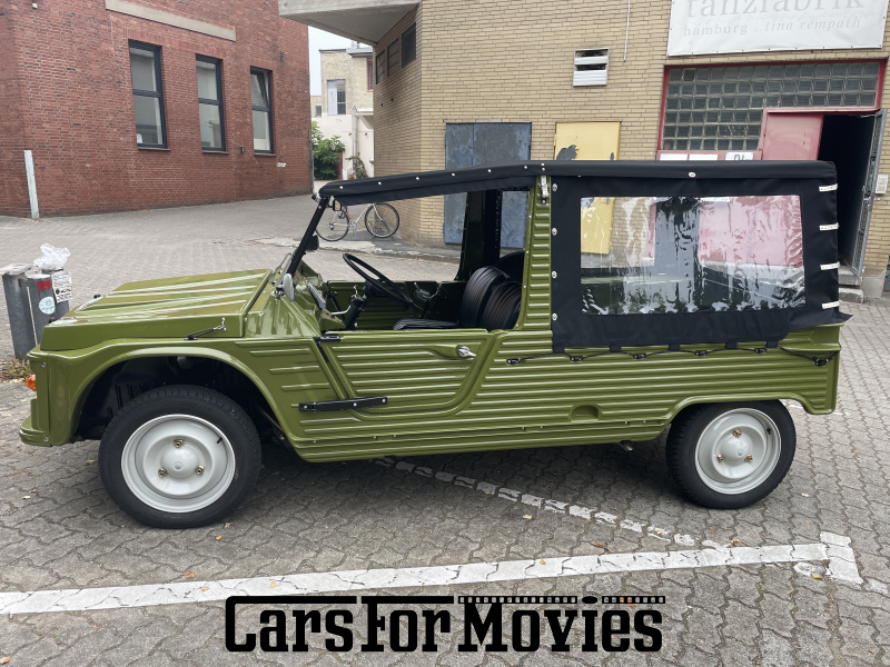 CarsForMovies | Citroen Mehari 1975 Frankreich Grün Schwarz Zivilfahrzeug Cabrio Hamburg 7608 geländewagen